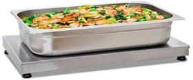 Mesa Aquecida Pista Quente Food Express 57x32cm Inox 500W