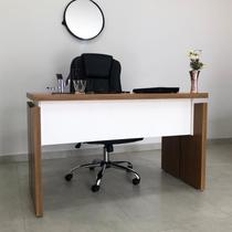 Mesa artany operacional 1250 - y37 - freijó/branco 6298