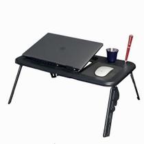 Mesa Articulada Dobravel P/ Notebook Com Cooler Sofa Cama