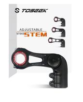 Mesa Articulável Ajustável Bike Mtb Toseek 31.8mm/25.4m Tamanho:80mmGênero:UnissexCor:Preto