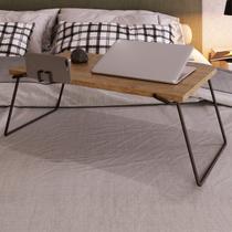 Mesa Articulavel Para Notebook / Café 27889 Linha Tube Vermont Preto Artesano