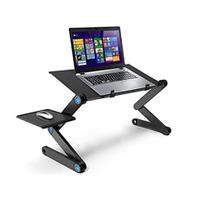 Mesa Articulável para Notebook Multiuso Dobrável para Sofá e Cama Preto Yeet Mesa Articulável para Notebook Multiuso Dobrável para Sofá e Cama Preto Yeet