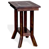 Mesa Auxiliar Benjara Odel en Caoba Marrón Oscuro Mesa Auxiliar Benjara Odel en Caoba Marrón Oscuro