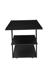 Mesa auxiliar carrinho em z preto