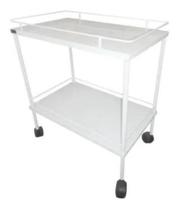 Mesa Auxiliar Com Varanda E Rodinhas MAV-01GV - Vagalumy