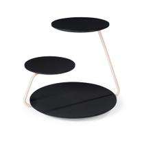 Mesa Auxiliar Leblon Aço Carbono Dourado