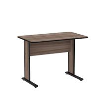 Mesa Auxiliar Maxxi Pandin 90 Cm Walnut e Preto Mesa Auxiliar Maxxi Pandin 90 Cm Walnut e Preto