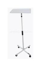 Mesa Auxiliar Para Apoio Vapor De Ozônio Com Rodinhas Branco