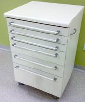 Mesa Auxiliar Para Clinicas - Branca C/ Puxador BRANCO