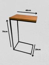 Mesa Auxiliar para Notebook Estilo Industrial