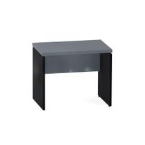 Mesa Auxiliar PE 40 Pandin 90 Cm Grafito e Preto Mesa Auxiliar PE 40 Pandin 90 Cm Grafito e Preto