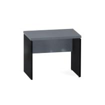 Mesa Auxiliar PE 40 Pandin 90 Cm Grafito e Preto Mesa Auxiliar PE 40 Pandin 90 Cm Grafito e Preto