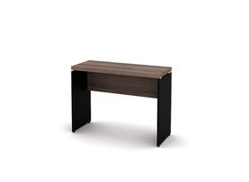 Mesa Auxiliar PE 40 Pandin 90 Cm Walnut e Preto Mesa Auxiliar PE 40 Pandin 90 Cm Walnut e Preto