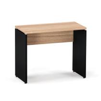 Mesa Auxiliar Pé Painel P25 Pandin 90 CM Noce Naturale e Preto Mesa Auxiliar Pé Painel P25 Pandin 90 CM Noce Naturale e Preto