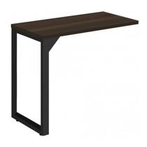 Mesa AUXILIAR SIMPLES PÉ QUADRO 0,90m - WORKSTART - MARSALA/PRETO