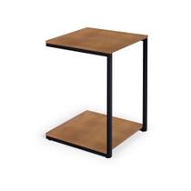 Mesa Auxiliar Tijuca Aço Carbono Preto Mesa Auxiliar Tijuca Aço Carbono Preto