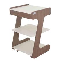 Mesa Auxiliar Treatment com Gaveta - Linha Prime - BCMED