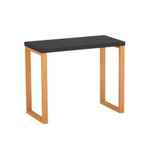 Mesa Auxiliar Tubolar PE 40 Pandin 90 x 45 Cm Preto e Laranja Mesa Auxiliar Tubolar PE 40 Pandin 90 x 45 Cm Preto e Laranja