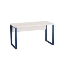 Mesa Auxiliar Tubular P25 Pandin 90 CM Casablanca e Azul Del Rey