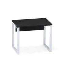 Mesa Auxiliar Tubular P25 Pandin 90 CM Preto e Cinza