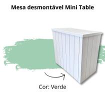 mesa balcao desmontavel para festa