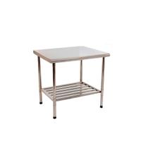 Mesa Bancada 1,20l X 0,70p X 0,90a Total Inox 430 Desmontável Multiuso - Imeca