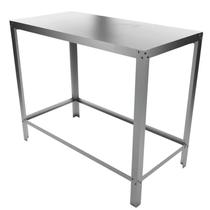 Mesa Bancada Aço Inox Para Animais PetShop Cozinha Industrial Assepsia - Dos Hermanos Mesa Bancada Aço Inox Para Animais PetShop Cozinha Industrial Assepsia - Dos Hermanos