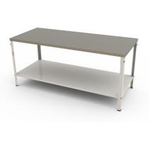 Mesa Bancada Apoio Panificadora Desmontável 190l X 90p X 87a M-190 - Braesi