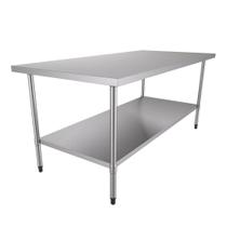 Mesa Bancada de Apoio Total Inox 1,80m X 0,70m Bai 1800/700 - Metalcubas