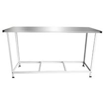 Mesa Bancada de Manipulação Serviço 145x55 cm Armon MSW145