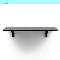 Mesa Bancada De Parede Dobravel 80X41 Bemfixa Cor:Preta Mesa Bancada De Parede Dobravel 80X41 Bemfixa Cor:Preta