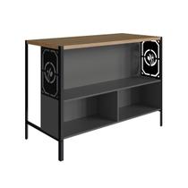 Mesa Bancada Gourmet Industrial 127cm P1034 Mel/Grafite Mesa Bancada Gourmet Industrial 127cm P1034 Mel/Grafite