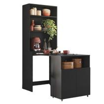 Mesa Bancada Gourmet Para Cozinha Salt Preto Z06 - Mpozenato Mesa Bancada Gourmet Para Cozinha Salt Preto Z06 - Mpozenato