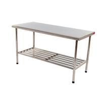 Mesa Bancada Inox 120x70 multiuso Imeca Mesa Bancada Inox 120x70 multiuso Imeca