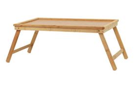 Mesa Bandeja Café Da Manhã Na Cama Madeira Bambu Wincy