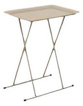 Mesa Bandeja Dobravel Taupe Pratico E Compacto