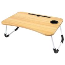 Mesa Bandeja Para Notebook Laptop Dobrável Colo Madeira Mesa Bandeja Para Notebook Laptop Dobrável Colo Madeira
