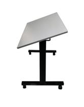Mesa Basculante para Escritório e Home Office Salerno Cinza Mesa Basculante para Escritório e Home Office Salerno Cinza