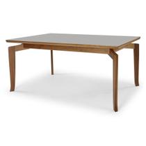 Mesa Bella 160 Vidro Acabamento
