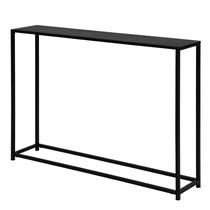 Mesa Benzara EME Console 97 cm com moldura de metal preto Mesa Benzara EME Console 97 cm com moldura de metal preto