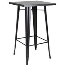 Mesa Bistrô Alta Tolix 60x60cm Preta, Ideal para Bar, Café ou Área Gourmet Mesa Bistrô Alta Tolix 60x60cm Preta, Ideal para Bar, Café ou Área Gourmet