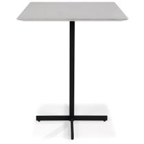 Mesa Bistrô Bromélia em Aço Carbono Preto Mesa Bistrô Bromélia em Aço Carbono Preto