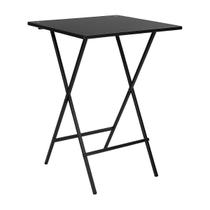 Mesa Bistrô Dobrável MDF Pequena 53cm para Área Gourmet, Cozinha ou Varanda Mesa Bistrô Dobrável MDF Pequena 53cm para Área Gourmet, Cozinha ou Varanda