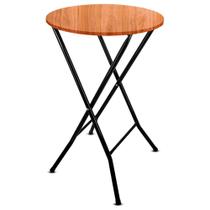 Mesa Bistrô Dobrável Miami Em Aço Tampo Redondo Para Bar Cozinha preto/jade Mesa Bistrô Dobrável Miami Em Aço Tampo Redondo Para Bar Cozinha preto/jade