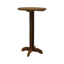 Mesa Bistrô Noronha Madeira Imbuia Maciça Stain Imbuia