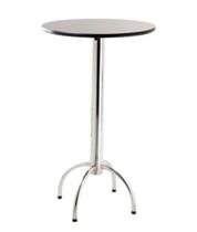 Mesa Bistrô para Escritório Home Office Linha Pratto Cinza