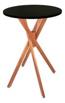 Mesa Bistro Pulpito 50cm Redonda Akemi Bar Barzinho Café Palestra Igreja