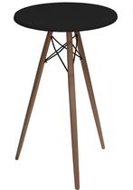 Mesa Bistro Pulpito 60cm Redonda Tripé Eiffel Charles Eames Bar Barzinho Café Palestra Igreja