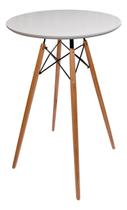 Mesa Bistro Pulpito 70cm Redonda Branca Eiffel Charles Eames Bar Barzinho Café Evento Palestra Igreja Mesa Bistro Pulpito 70cm Redonda Branca Eiffel Charles Eames Bar Barzinho Café Evento Palestra Igreja