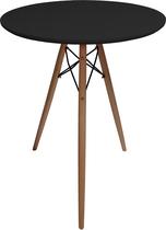 Mesa Bistro Pulpito 70cm Redonda Preta Tripé Eiffel Charles Eames Bar Barzinho Café Palestra Igreja Mesa Bistro Pulpito 70cm Redonda Preta Tripé Eiffel Charles Eames Bar Barzinho Café Palestra Igreja